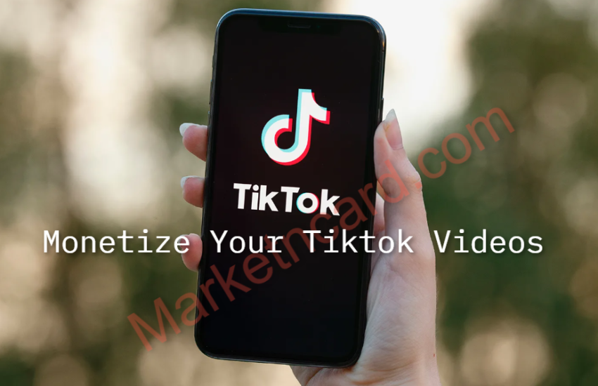 Monetize Your Tiktok Videos