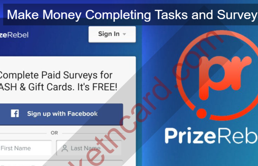 PrizeRebel – Make Money Completing Tasks and Surveys Online