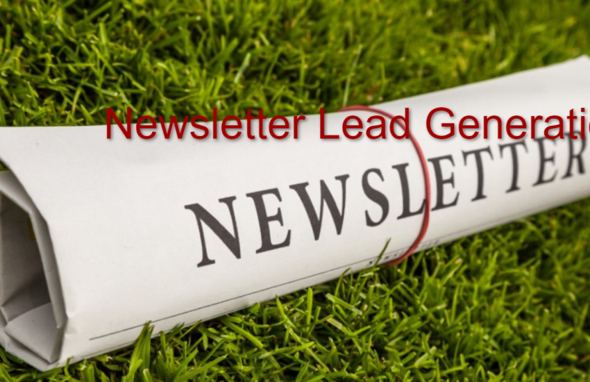 Newsletter Lead Generation | Mailchimp